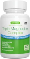 Igennus Healthcare Nutrition Dreifach Magnesium Komplex aus Magnesium Glycinat, Magnesiumcitrat, Magnesium Taurate, verträgliche Magnesium Tabletten, Vegan, 60 Tabletten, von Igennus