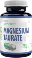 Hepatica Magnesium Taurate 2000mg pro Portion 120 Vegane Kapseln, Laborgeprüft, Hochdosiert, Nicht GVO & Glutenfrei