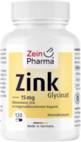 Zein Pharma ZINK CHELAT 15 mg in magensaftresistentne veganen Kapseln