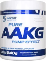 Bewertung INSPORT Nutrition AAKG Pump Effect Arginin-Alpha-Ketoglutarat Vitamin B6 Pre-Workout-Conditioner Zuckerfrei 80 Portionen 240g Pulver Geschmack Natürlich