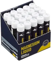 Multipower Supplements Magnesium Liquid im 20er Pack (20 Ampullen / insg. 500 ml) – Hochkonzentriertes Magnesiumcitrat unterstützt die Regeneration – Mineralstoff beugt Muskelkrämpfen vor