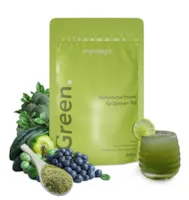 Produktbild von Bewertung HAWLIK Green Natürliche Power für Deinen Tag für einen normalen und ausgeglichenen Energiestoffwechsel zur Entgiftung und für eine gesunde Darmflora