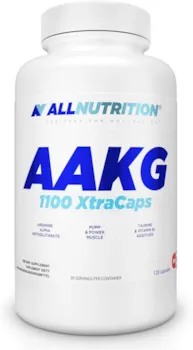 Bewertung ALLNUTRITION AAKG 1100 XtraCaps Nahrungsergänzungsmittel Bessere Regeneration Sauerstoffzufuhr Ernährung wirkt anabol und antikatabol bessere Trainingsergebnisse 120 Kapseln