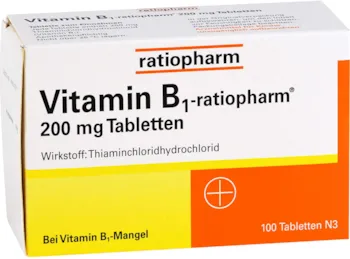 Ratiopharm Vitamin B1 Ratiopharm 200 mg Tabletten