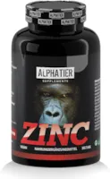 Alphatier Supplements Zinktabletten hochdosiert + vegan - 365 Zink Tabletten 25mg - Zink-Chelat ohne Zusatzstoffe/Magnesiumstearat - Elementar Zinc - Zinktabletten - Fitness + Bodybuilding