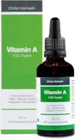 EXVital VitaHealth Vitamin A Tropfen hochdosiertes Retinol 5000 I.E (1500 µg) pro Tagesdosis, 50 Ml= 1700 Tropfen, laborgeprüft - Vegan - Vitamin A flüssig Liquid