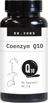 Dr. Jung Pharma - Coenzym Q10 90 Kapseln - Nahrungsergänzungsmittel für Energie - Adenosintriphosphat