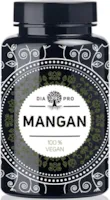 DiaPro Mangan-Tabletten mit 10mg Mangan pro Tablette aus Mangan-Bisglycinat 365 Stück Jahresvorrat 100% Vegan Laborgeprüft