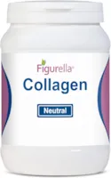 Figurella Collagen Pulver 500g Hydrolysat Peptide Eiweiß Pulver, Kollagen Pulver Typ 1 2 3 Collagen Drink (Neutral)