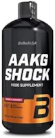 Bewertung BioTechUSA AAKG Shock flüssige Pre-Workout Formel mit hochdosiertem AAKG & Magnesium Kampf gegen Müdigkeit 2280mg AAKG 1000 ml Kirsche