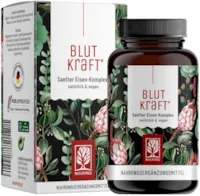 Produktbild von Bewertung NATURTREU Eisen Komplex mit Vitamin C und Fenchel vegan 120 Kapseln vegane Eisentabletten in Kapselform leichter zu schlucken ohne Zusatzstoffe, laborgeprüft