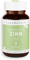 Produktbild von Bewertung InnoNature Natürliches pflanzliches Zink aus Guavenblättern. Hochdosiert mit 10mg Zink (100% NRV*) pro Tagesdosis, 60 Kapseln, vegan, hergestellt in DE