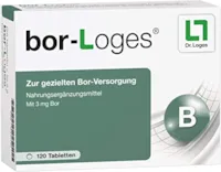 Dr. Loges - bor-Loges® - 120 Tabletten - Zur gezielten Bor-Versorgung Besuche den Dr. Loges-Store