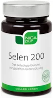 NICApur Selen 200 - 60 Kapseln mit je 200µg Natriumselenit, hochdosiert & vegan