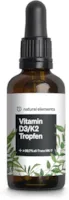 Bewertung natural elements Vitamin D3 mit K2 Tropfen 50ml laborgeprüft Premium 99,7% All-Trans hoch bioverfügbares D3 hochdosiert flüssig