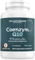 SeegartenMed Coenzym Q10 100% reines Ubichinon • 90 vegane Premium Kapseln • Höchste Bioverfügbarkeit