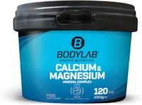 Bodylab24 Calcium Magnesium Complex 120 Tabletten zur Unterstützung der normalen Muskelfunktion in intensiven Trainingsphasen, für Athleten aller Sportarten geeignet