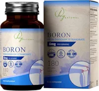 Hey Natural - HN Boron Ergänzung | 180 Vegane Bor Tabletten | 6mg pro Portion | Gentechnikfrei, Gluten-, Milch- & Allergenfrei | Hergestellt in ISO-zertifizierten Betrieben in Großbritannien
