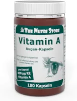 Hirundo Products The Nutri Store Vitamin A 800 µg Augen-Kapseln 180 Stk. Unterstützt die Aufrechterhaltung der Sehkraft