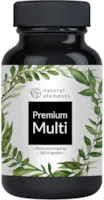 Bewertung natural elements Multivitamin Komplex Kapseln Bioaktiv Form Vitamine und Mineralstoffe und Premium Rohstoffen Hochdosiert 180 Kapseln