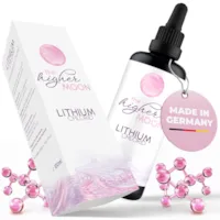 Produktbild von Bewertung The higher MOON Lithium Chlorid 9% Lösung 100ml im Violettglas Apothekenqualität mindestens 99,8% rein frei von Schwermetallen Laborgeprüft und hergestellt in Deutschland für Laborzwecke