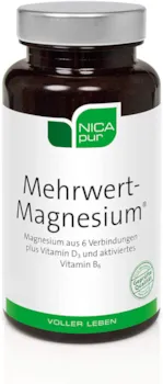 NICApur Mehrwert-Magnesium - mit 6 Magnesium-Verbindungen - 60 Kapseln