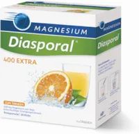 Magnesium-Diasporal 400 EXTRA Trinkgranulat EXTRA-KLASSE mit reinem Magnesiumcitrat, 400mg Magnesium pro Stick, 20 Sticks