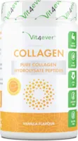 Vit4ever Collagen Pulver 600g  Vanille 100% Rinder Kollagen Hydrolysat Peptide von Protesol D - Typ 1 2 3