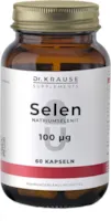 Dr. Krause Selen 100 µg – 60 vegane Kapseln, Natriumselenit, laborgeprüft, Premium Qualität