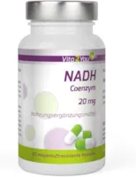 Vita2You NADH 20mg 60 magensaftresistente Kapseln Coenzym 1 Premium Qualität