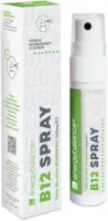 EnergyBalance Vitamin B12 Spray - Mundspray, Hochdosiert - 500 µg Methylcobalamin pro Sprühstoß - Vegan, ohne Alkohol, ohne Zucker - Qualität aus der Schweiz - 210 Portionen