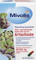 Mivolis Galle und Verdauungskapsel 400 mg mit Artischocke 60 St